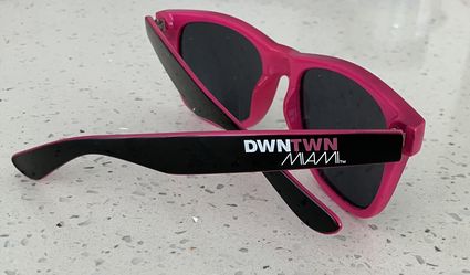 Black&Pink Miami Wafer Sunglasses 