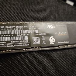 1TB And 2TB WD_ Black SN850x NVMe SSD