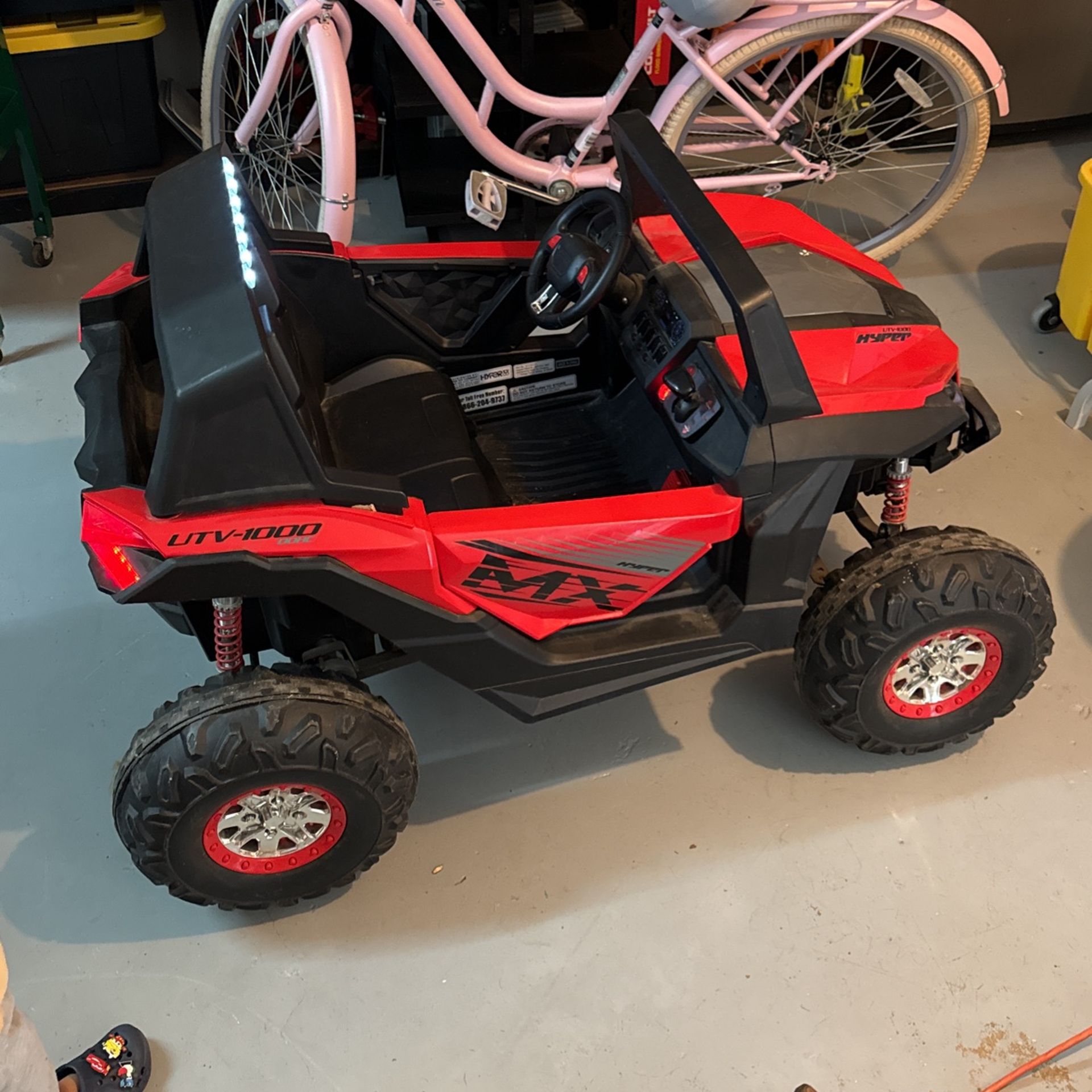 12 Volt Hyper UTV-1000 Ride On