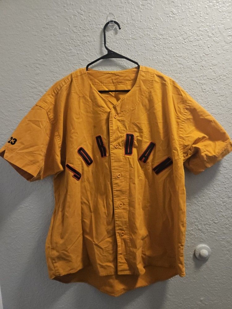 Vintage Rare 90s Nike Air Jordan Baseball Jersey