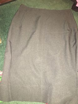 Long Gray Skirt