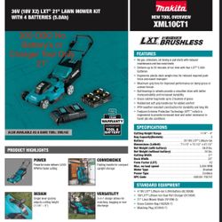 Makita lawn Mower