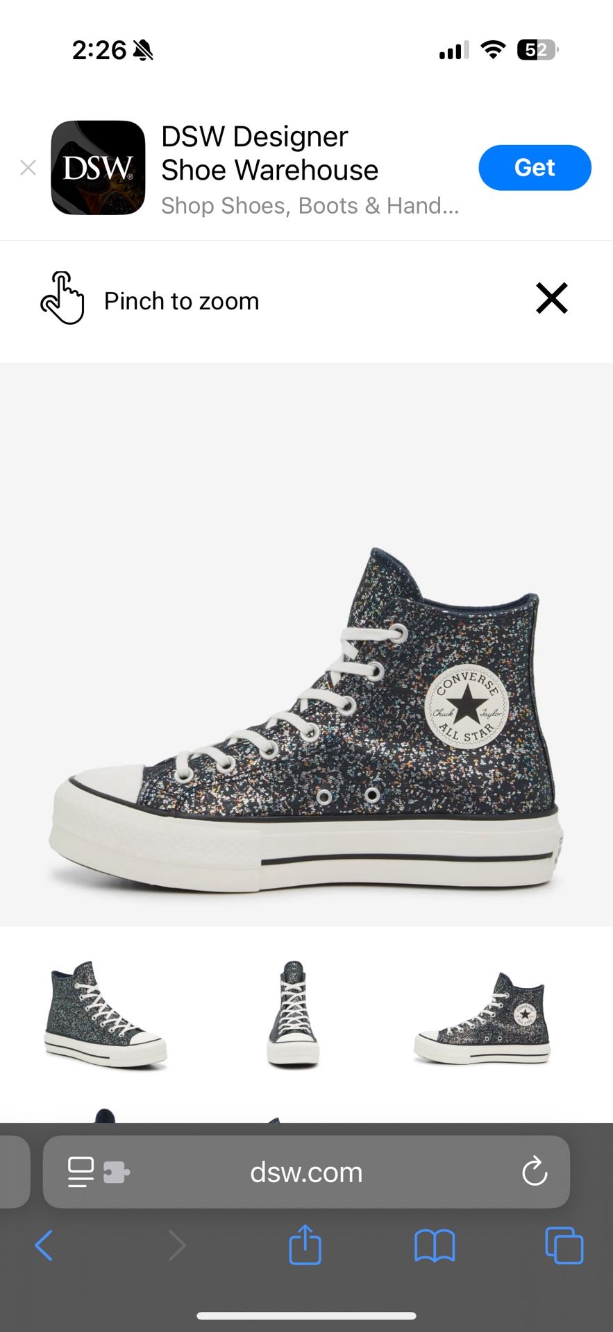 Women’s Chuck Taylor Converse Size 7