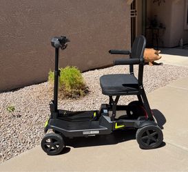 NEW ScootNGo Lite” Mobility Scooter (Open Box) W/Warranty & NO TAX