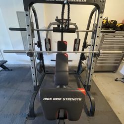 Iron Grip Strength  Smith Machine