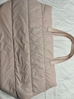Rare Beauty Puffy Traveler Tote Bag