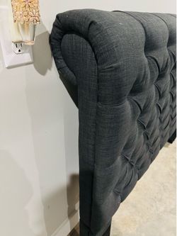Modern Upholstered Queen Headboard + Circa Bed Wrap – Stylish & Clean