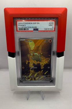 Poké Ball Display Holder for PSA Graded Pokémon Cards