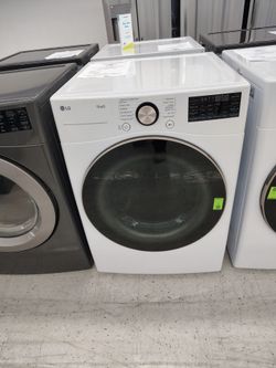 $749 LG 7.4 Cu Ft Smart Gas Dryer with TurboSteam
