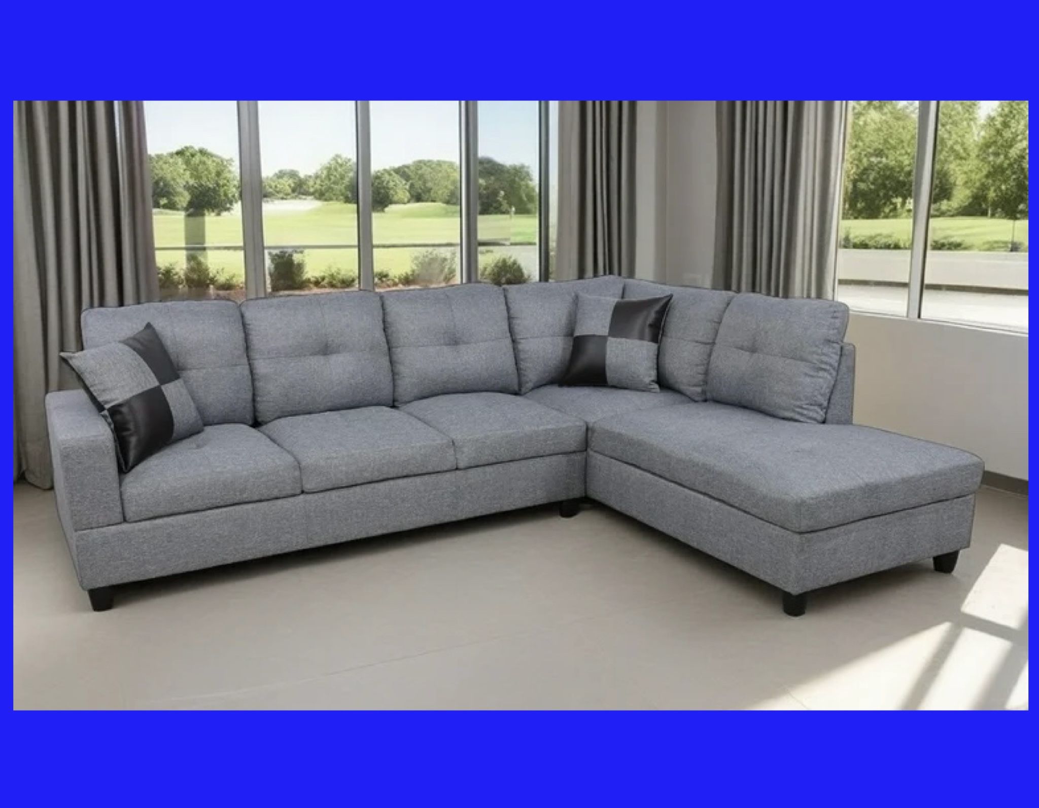 💫FREE DELIVERY💫Brand New Sectional Sofa Couch