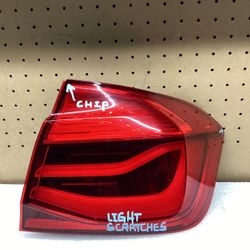 2016 - 2018 BMW 3 Series F30 M3 F80 Right Passenger Side Tail Light