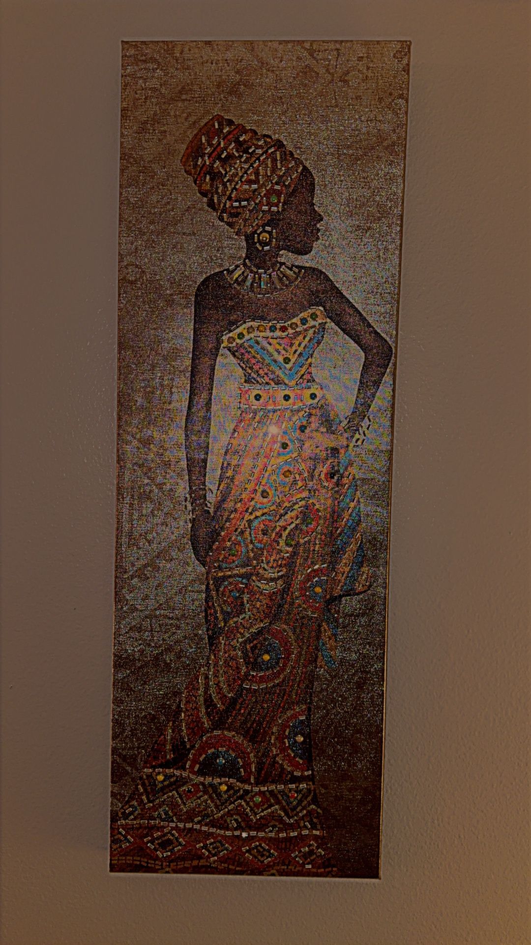 African Wall Art Set Of 3 PCS 