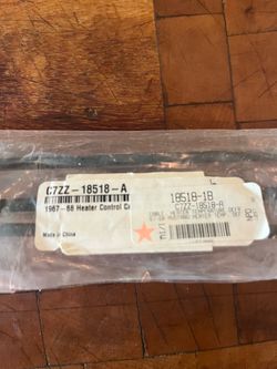 1967/68 mustang heater cable