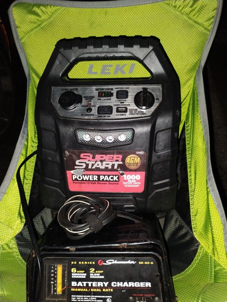 Battery Jump box W/ Light,USB Connections