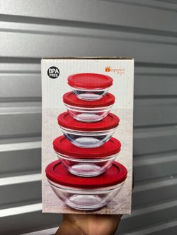 10 Pc Glass bowls