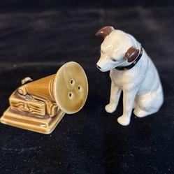 RCA Victor Nipper & Gramophone Salt & Pepper
