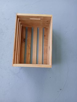 Wooden crate