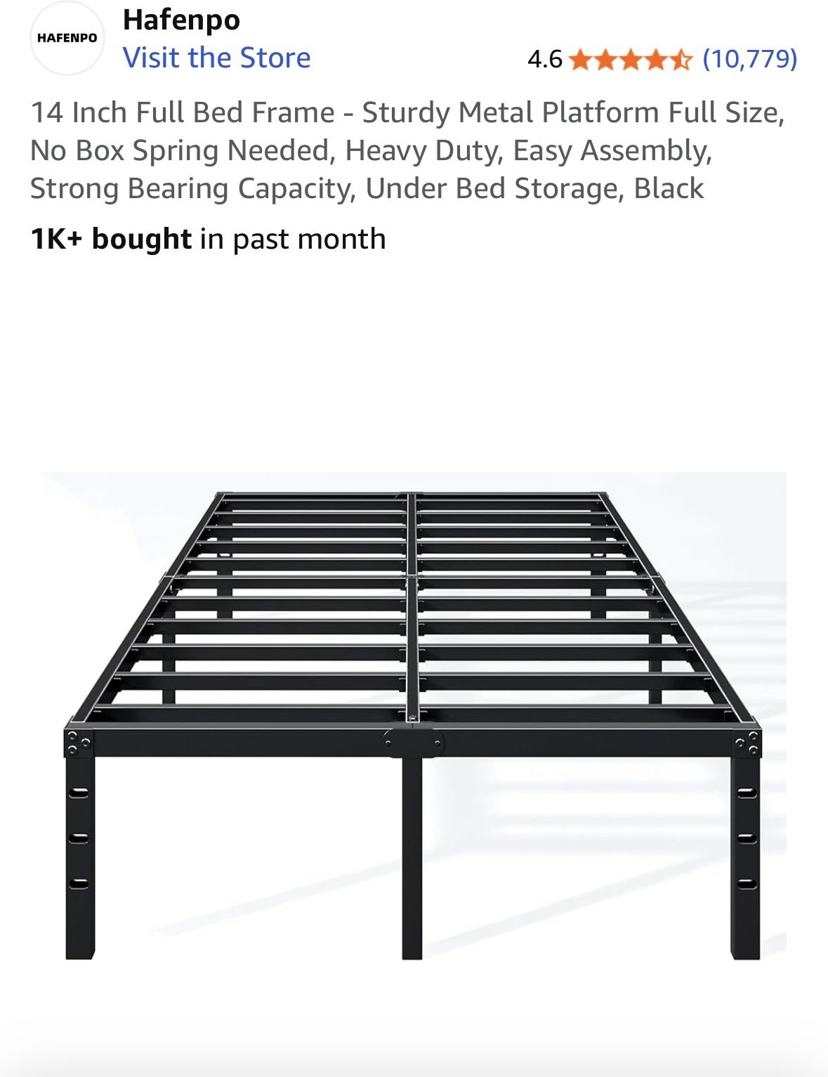Full Bed Frame