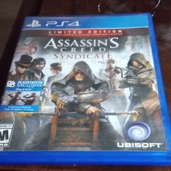 Assassin's Creed Syndicate PS4 Replacement Video Game Case 