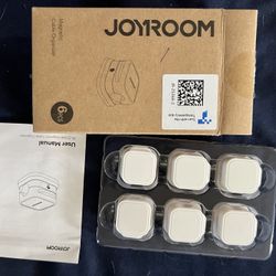 Joy Room 6 Pack Magnetic Cable Clips White