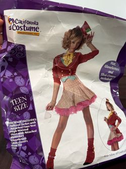 California Costume Mad Hatter Teen Costume