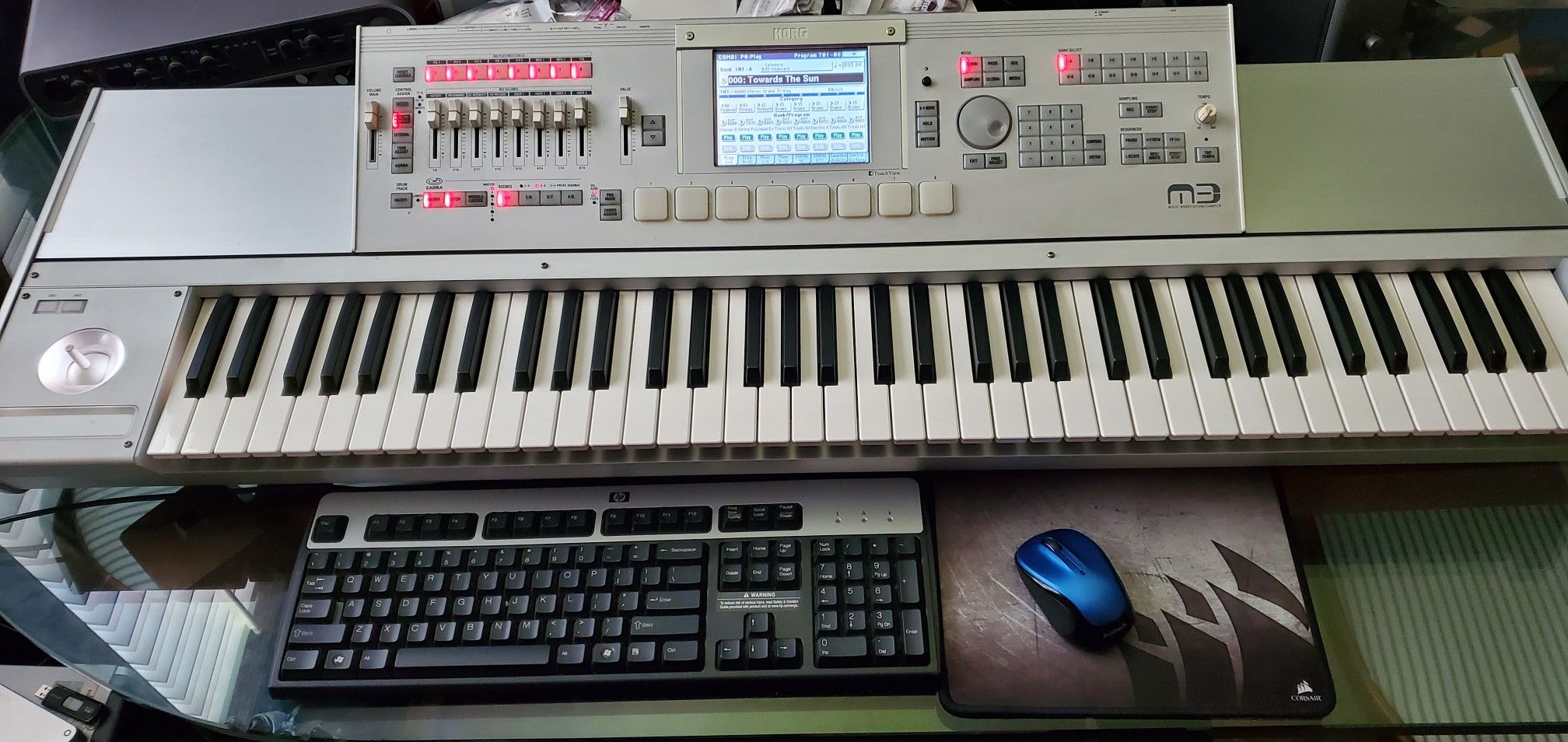 Korg Keyboard - M3 Music Workstation /Sequencer and Sampler