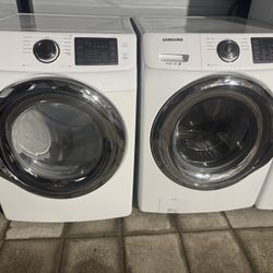 Washer And Electric Dryer Set 