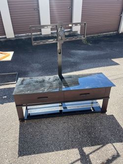 Tv stand with mount