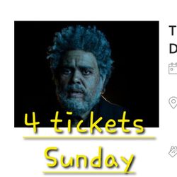 4 Tickets The Weekend After Hours Till Dawn Tour