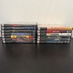 PlayStation 2 Games Lot