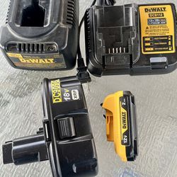 DeWalt Batteries & Chargers