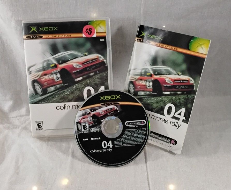 Colin Mcrae Rally 04 Xbox (2004)