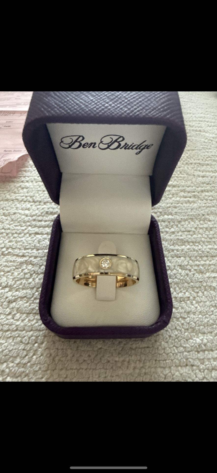 Ben Bridge Men’s Ring - Custom. Size 11