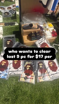 A Bathing Ape BAPE T-Shirts Bundle x9