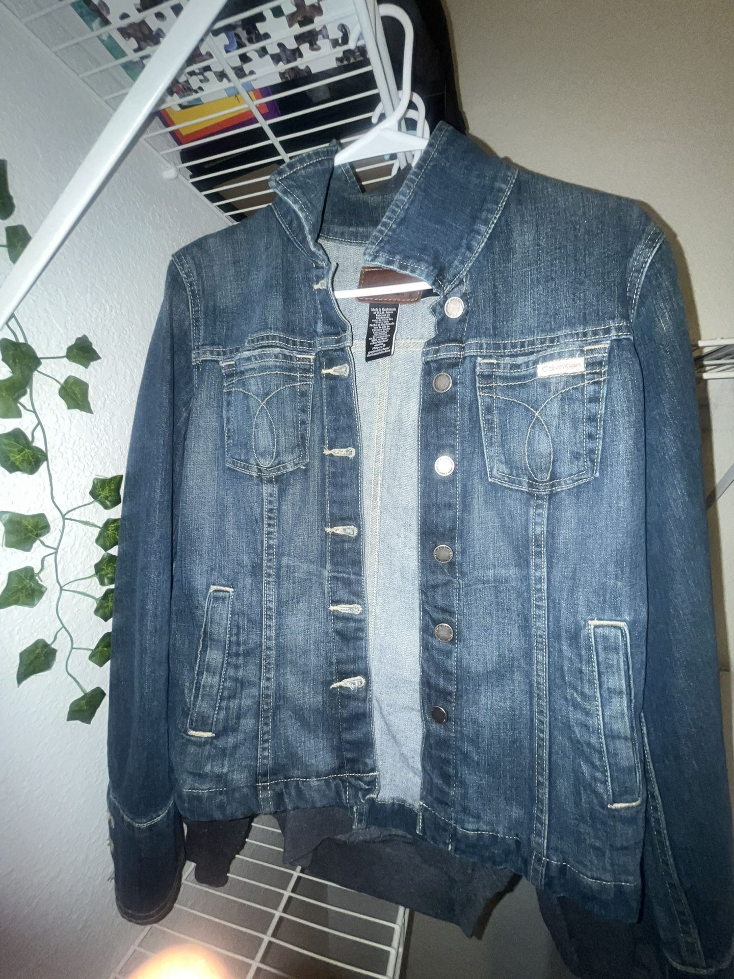 Denim Button Up Jacket