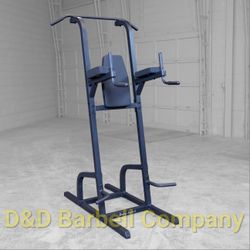 NEW Body-Solid GVKR82B Deluxe VKR Vertical Knee Raise, Dip, Pull Up. 