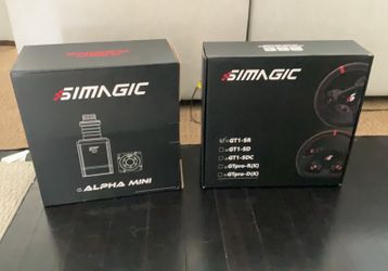 Simagic Alpha Mini Wheel Base and GT1-SR Steering Wheel