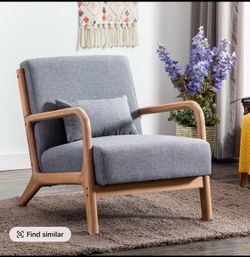 Grey color pair of chairs