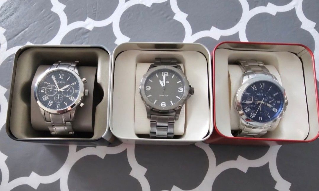 Fossil Watch Lot