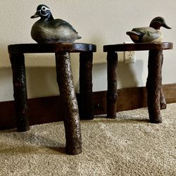 Rustic Side Tables