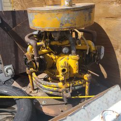 Vintage Railroad Compressor