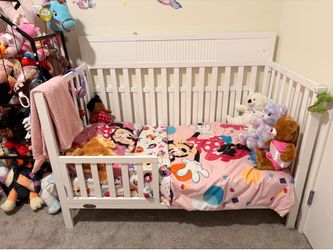Convertible crib/toddler bee frame