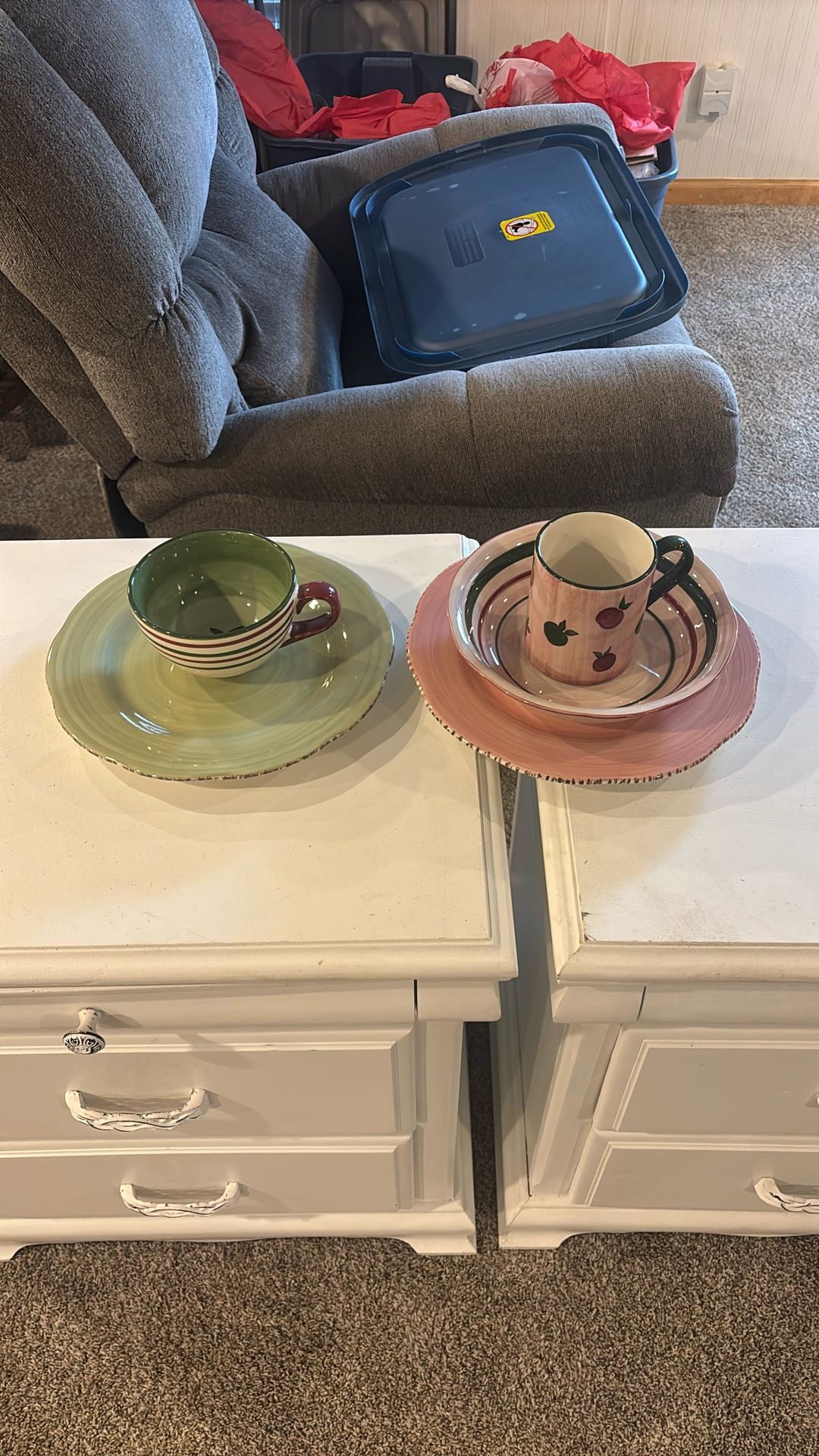 Franciscan “Apple Pie” Set Of Dishes.