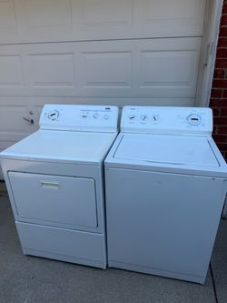 Washer and dryer set