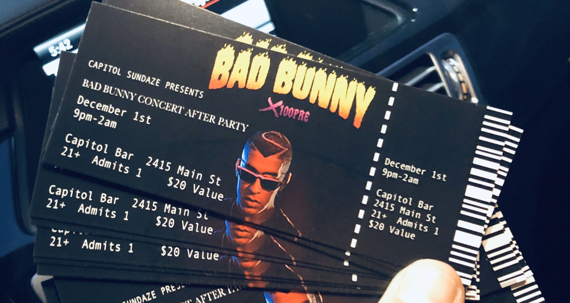 BAD BUNNY AFTER PARTY FREE ADMISSION TICKETS