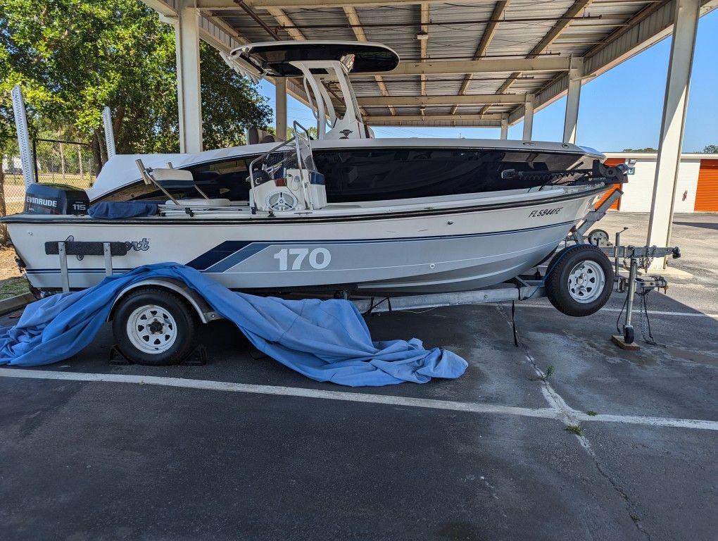 1986 Aquasport 170 Osprey