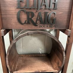 Wood Shelf Display Fancy Up Your Bottle Selection 