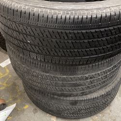 A Set Of Bridgestone Tires 