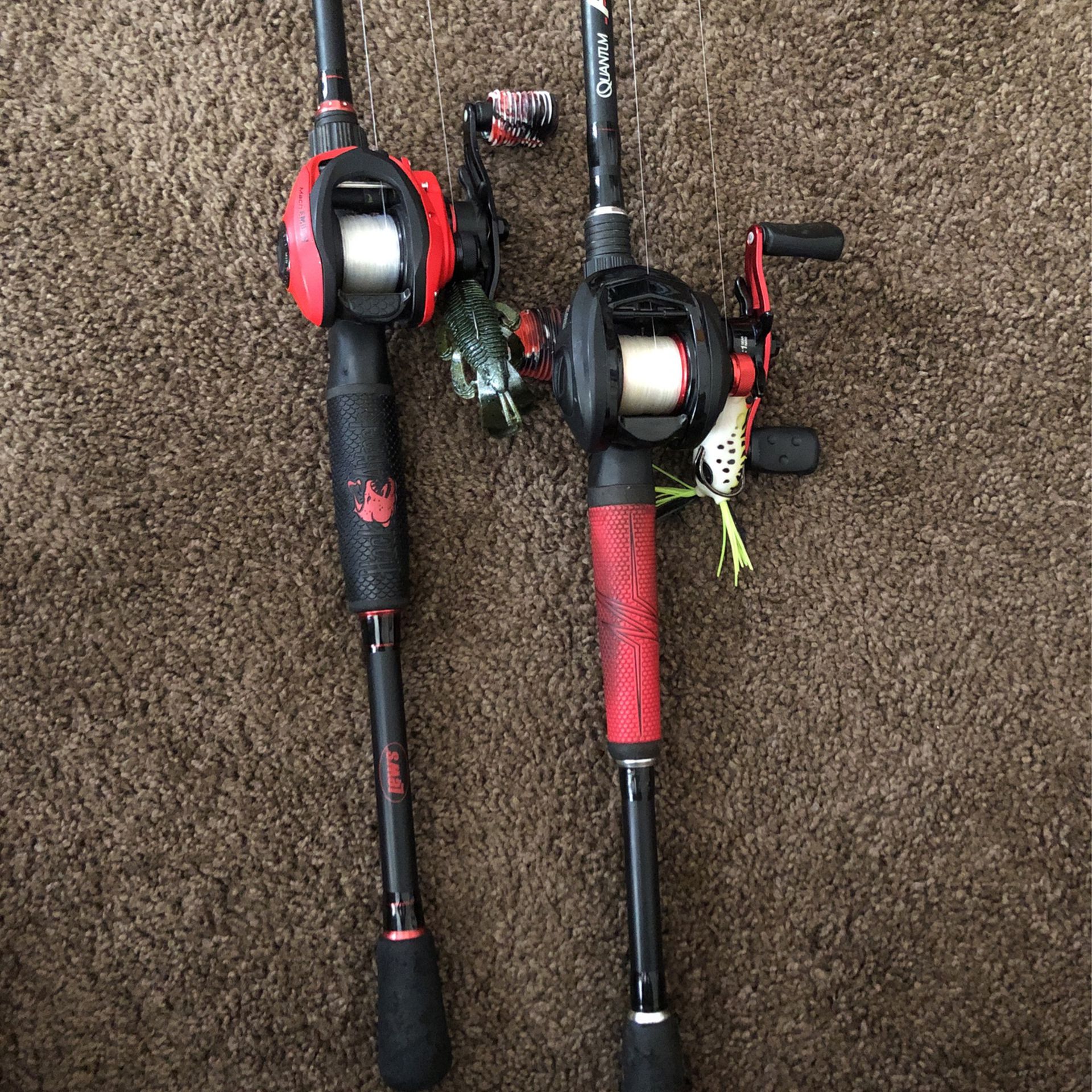 Baitcasting Reels And Rods