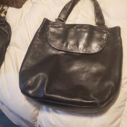Cole Haan Brown Geuine  Leather Bag 
